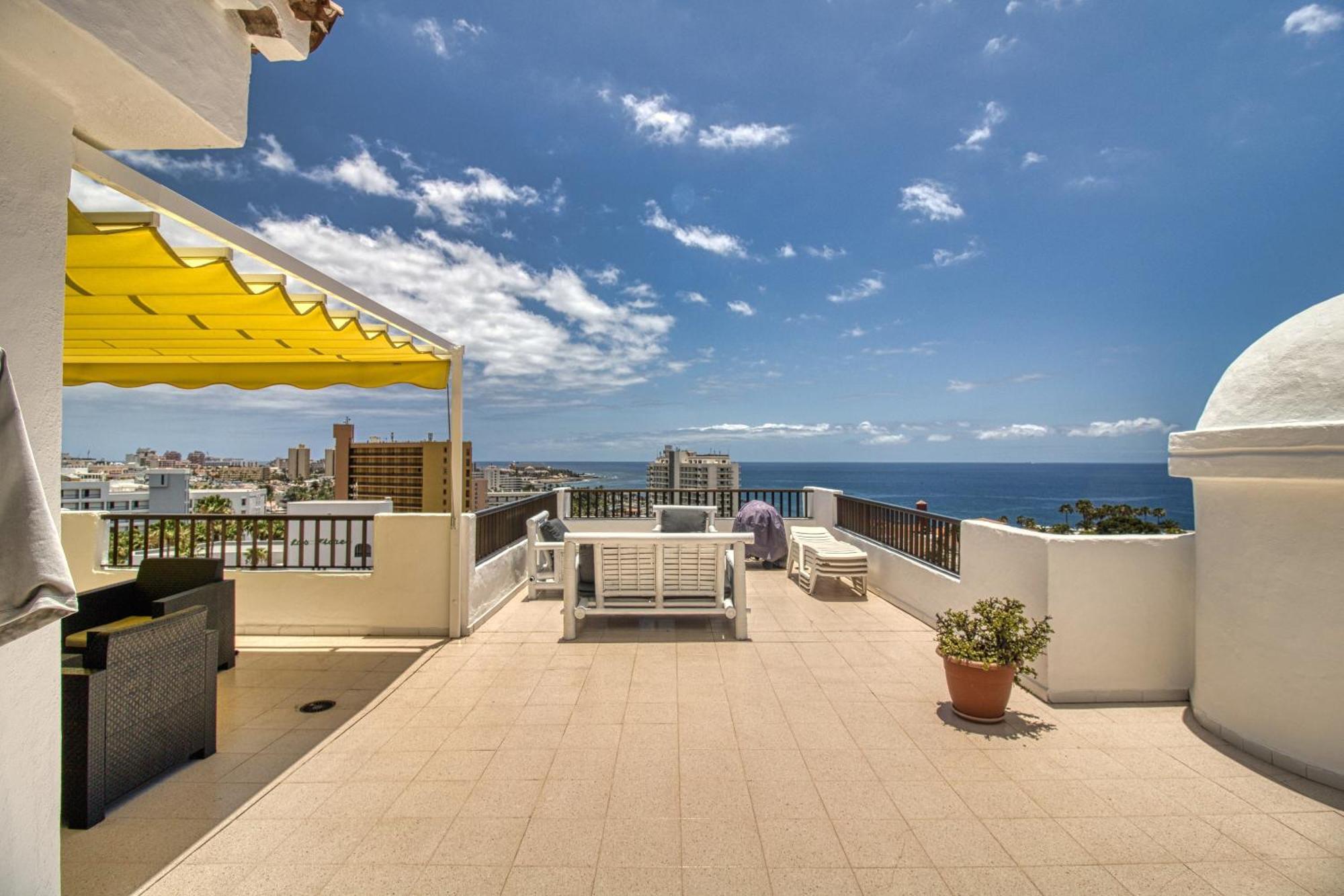 Penthouse Sea View Jacuzzy Terrace & Pool Apartamento Playa Feñabe Exterior foto