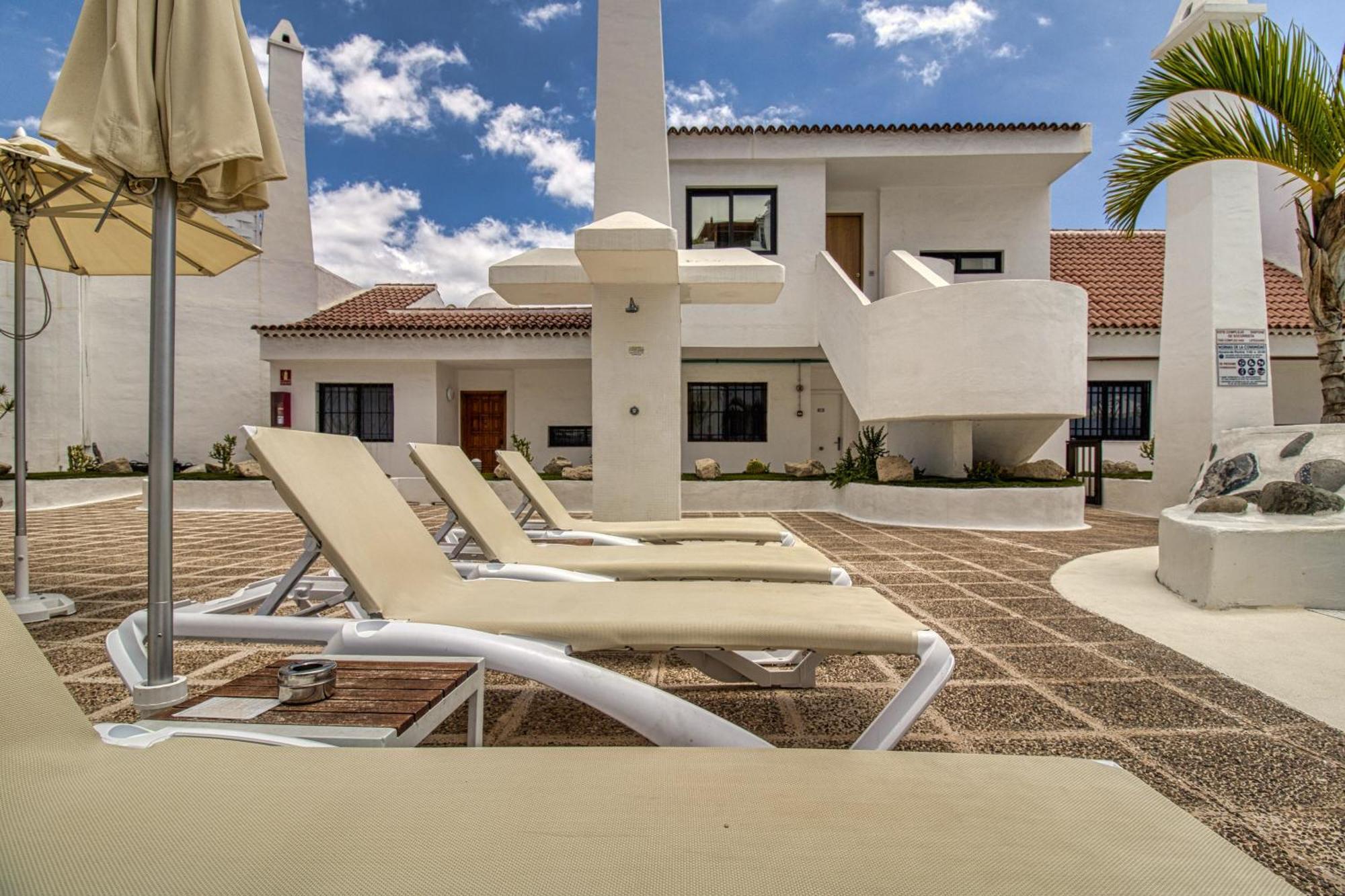 Penthouse Sea View Jacuzzy Terrace & Pool Apartamento Playa Feñabe Exterior foto