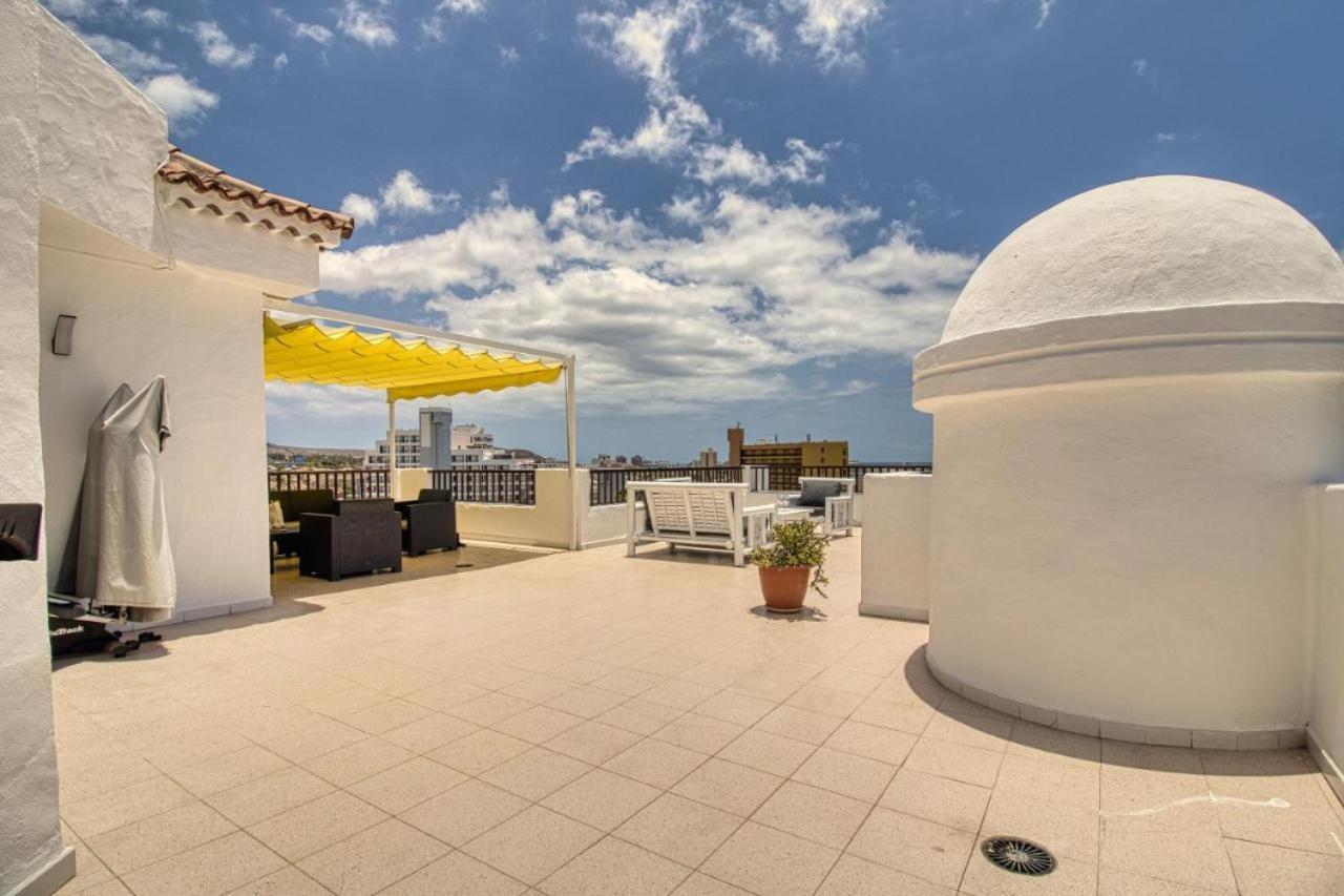 Penthouse Sea View Jacuzzy Terrace & Pool Apartamento Playa Feñabe Exterior foto